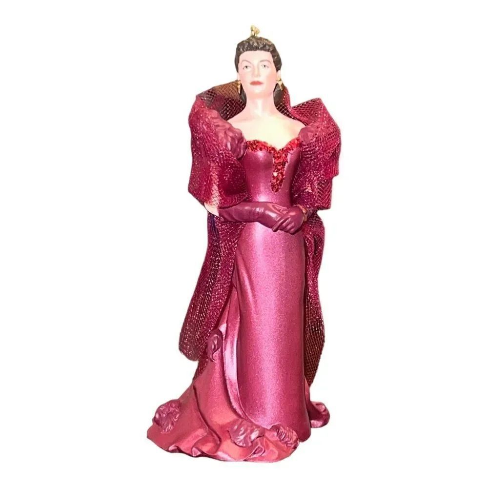 Hallmark Keepsake Ornament Scarlett O'Hara in Red Party Dress #1 in Series
